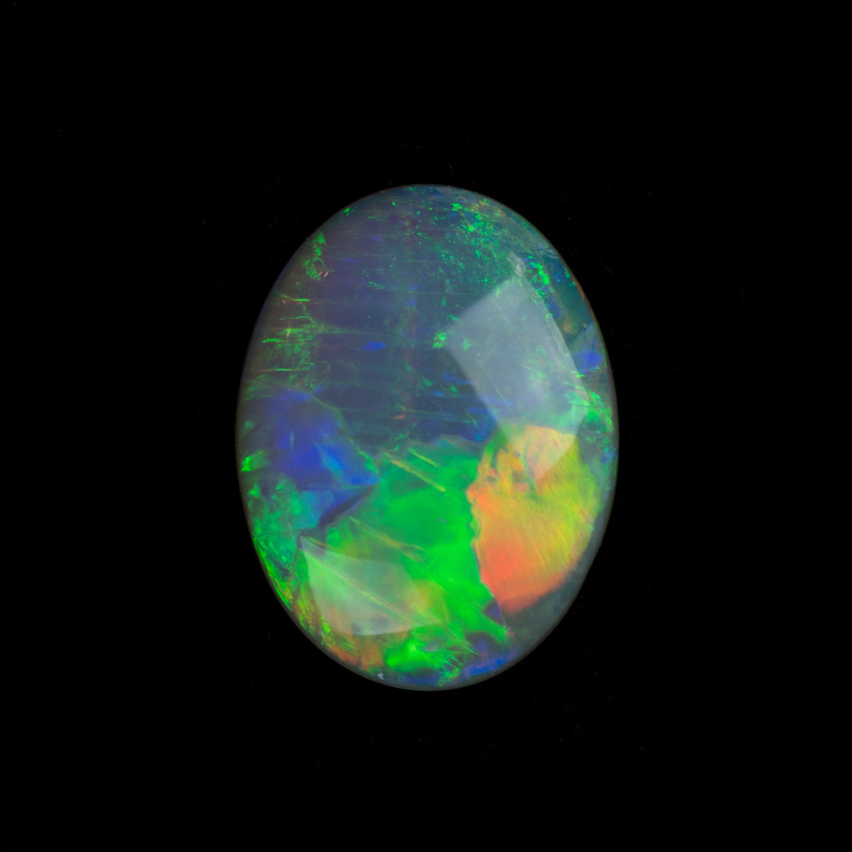 0.63ct Yellow Orange Precious Aussie Opal