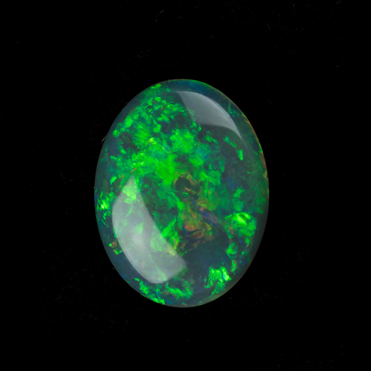 0.76ct Australian Semi Black Opal Double Face