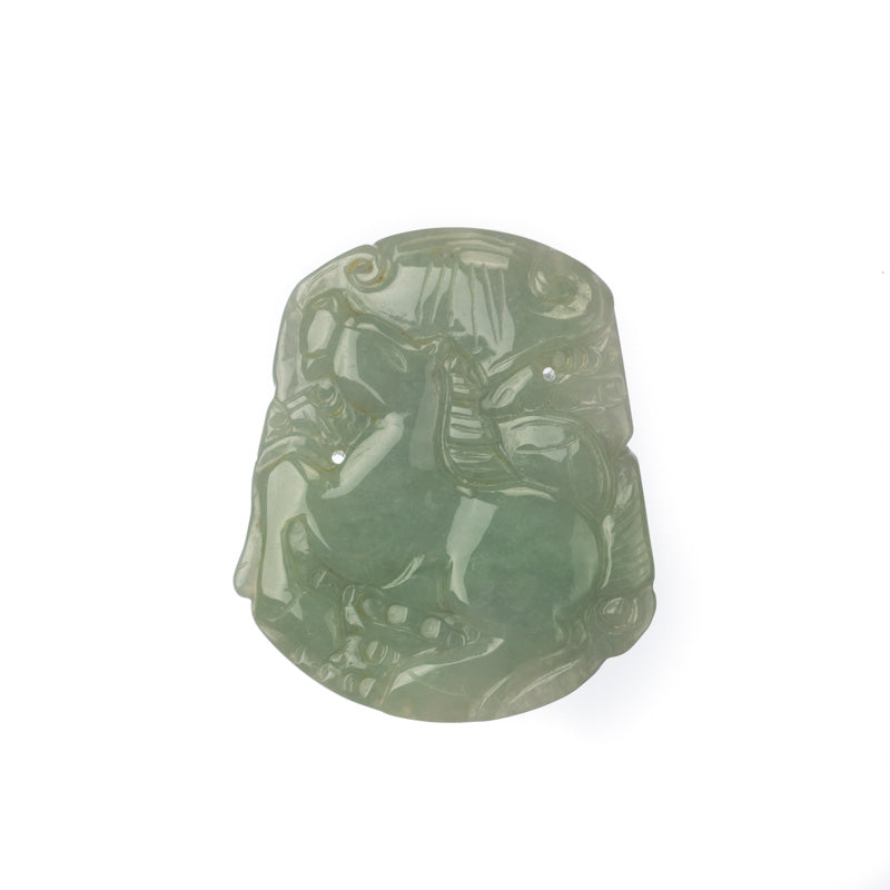 Dragon Horse Jade Pendant - MAYS