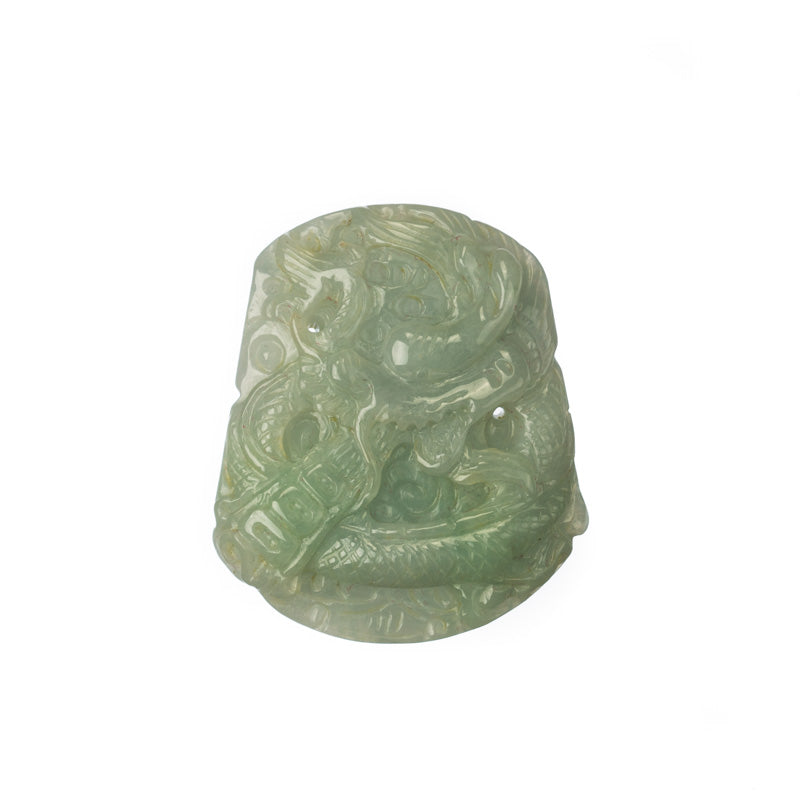 Dragon Horse Jade Pendant - MAYS