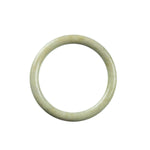 53mm Natural Burmese Jade Bangle - MAYS