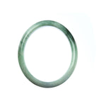 59mm Natural Burmese Jade Bangle - MAYS
