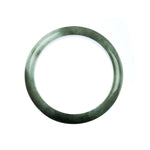 59mm Natural Burmese Jade Bangle - MAYS