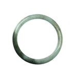 59mm Natural Burmese Jade Bangle - MAYS