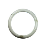 58mm Natural Burmese Jade Bangle - MAYS