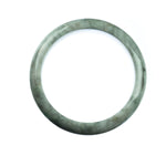 63mm Natural Burmese Jade Bangle - MAYS
