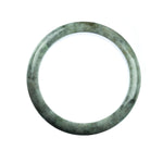59mm Natural Burmese Jade Bangle - MAYS