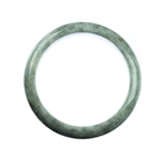 63mm Natural Burmese Jade Bangle - MAYS