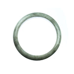 59mm Natural Burmese Jade Bangle - MAYS