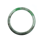 59mm Natural Burmese Jade Bangle - MAYS