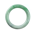 58mm Natural Burmese Jade Bangle - MAYS