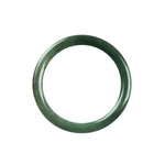 54mm Natural Burmese Jade Bangle - MAYS