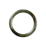 54mm Natural Burmese Jade Bangle - MAYS