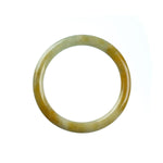 55mm Natural Burmese Jade Bangle - MAYS