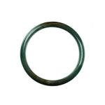 57mm Natural Burmese Jade Bangle - MAYS