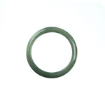 43mm Natural Burmese Jade Bangle - MAYS