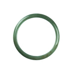 59mm Natural Burmese Jade Bangle - MAYS