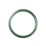 59mm Natural Burmese Jade Bangle - MAYS