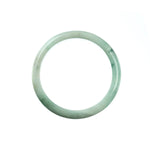 55mm Natural Burmese Jade Bangle - MAYS