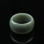 Sereniti Unisex Burmese Jadeite Jade Ring - MAYS