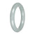 Grade A Jadeite Natural Jade Bangle - 'The Round Lake' - Round (52mm - 55mm)