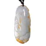 Men's Jadeite Jade Phoenix Pendant - Extra Large Size