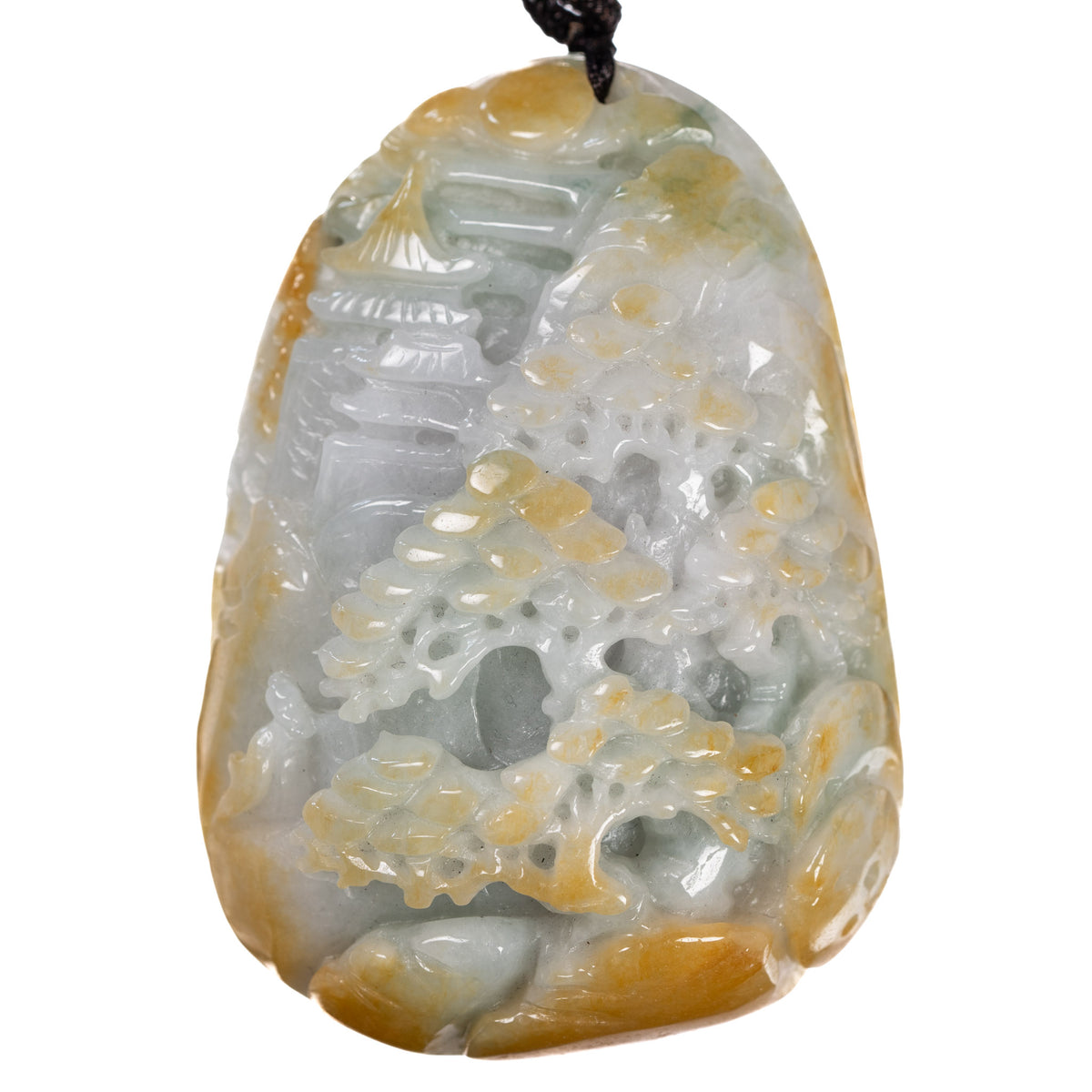 Jade Mountain Scenery Pendant