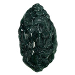 Deep Green Burmese Jade Dragon Pendant