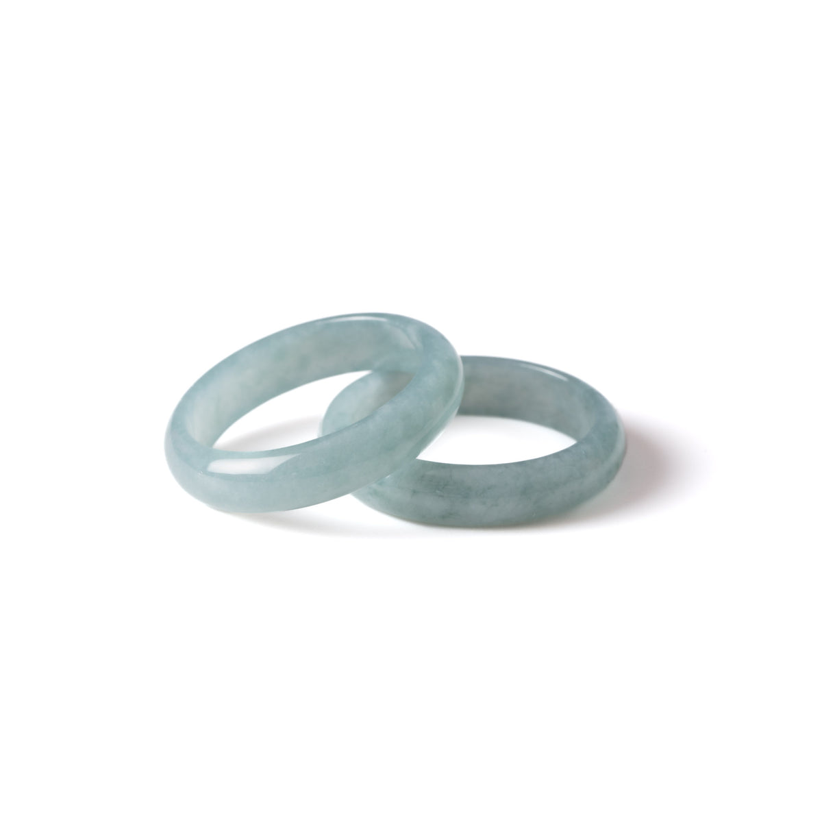 Ideali Light Green Jadeite Jade Ring