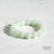 Translucent Light Green Jadeite Jade Bead Bracelet - 12mm