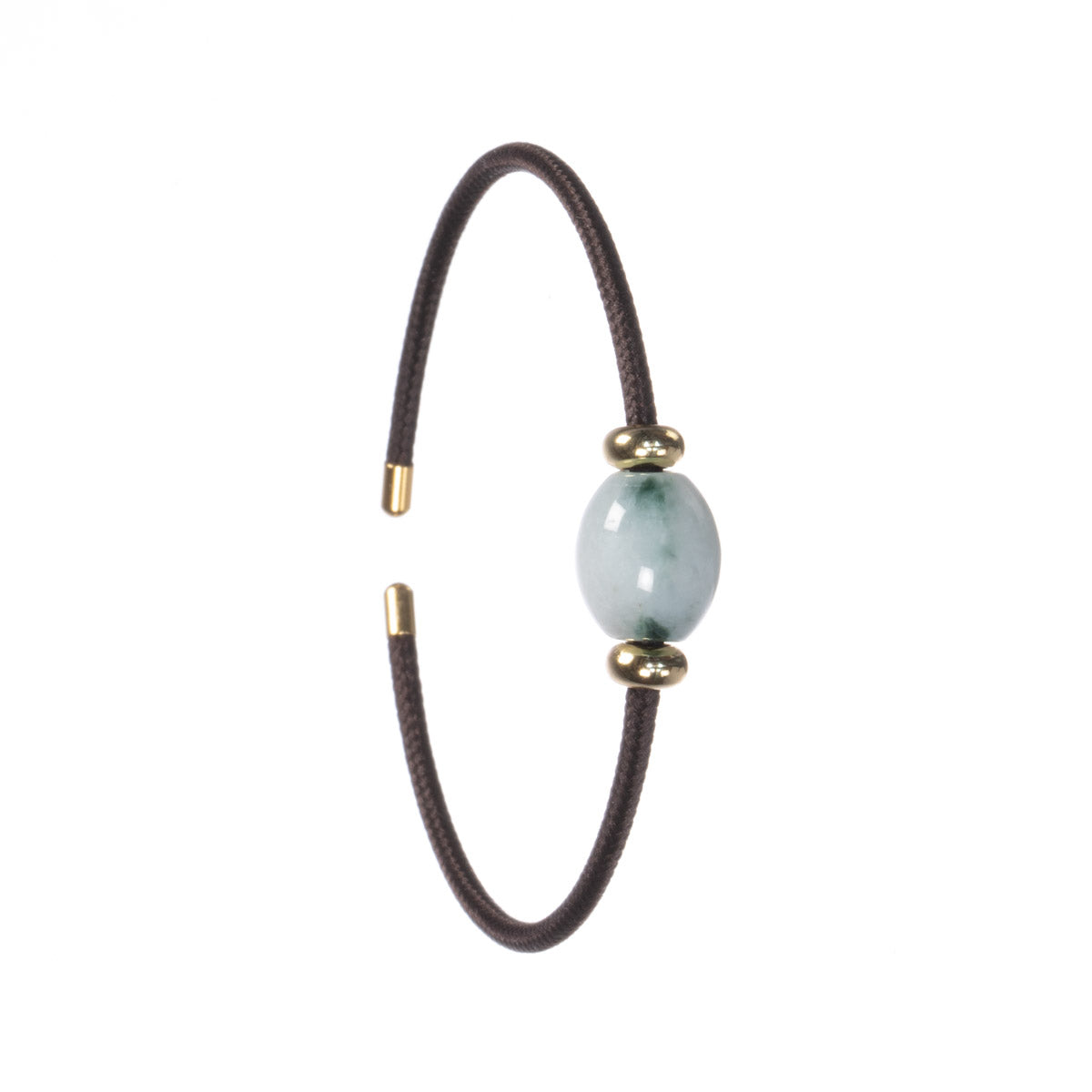 Mene - Jade Barrel Cuff Bracelet for Women