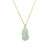 18K Yellow Gold Jade Pixiu Pendant