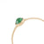 Ideali Dainty Jadeite Jade 18K Gold Ring