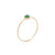 Ideali Dainty Jadeite Jade 18K Gold Ring