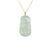 Tranquiliti Chinese Zodiac Animal Jade Pendant with 18ct Gold and Diamonds - Tiger