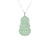 Ideali GuanYin Jadeite Jade 18K Gold Necklace