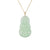 Ideali GuanYin Jadeite Jade 18K Gold Necklace