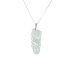 Ideali Jade Dragon Necklace with 18K Gold