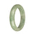 56.6mm Green Jade Bangle Bracelet