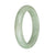 58.4mm Light Green Jade Bangle Bracelet