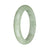 58.4mm Light Green Jade Bangle Bracelet