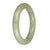 56.2mm Light Green Jade Bangle Bracelet