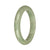 57.5mm Light Green Jade Bangle Bracelet