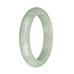 59.3mm Light Green Jade Bangle Bracelet