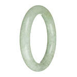 58.5mm Light Green Jade Bangle Bracelet
