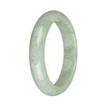 59.5mm Light Green Jade Bangle Bracelet