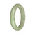 55.2mm Light Green with Apple Green Patch Jade Bangle Bracelet