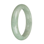 61.2mm Light Green Jade Bangle Bracelet