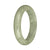 58.1mm Light Green Jade Bangle Bracelet