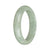 58.3mm Light Green Jade Bangle Bracelet